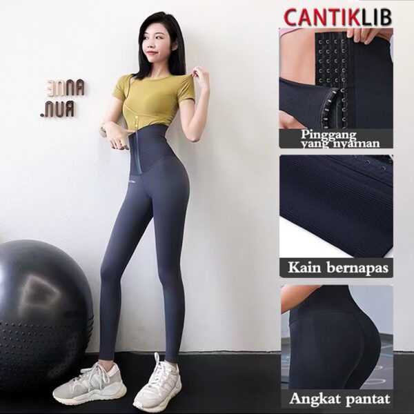 Celana Yoga Perut Ramping - Image 3