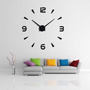 Jam Dinding Tempel Analog 3D /Jam Hias Dekorasi Ruangan
