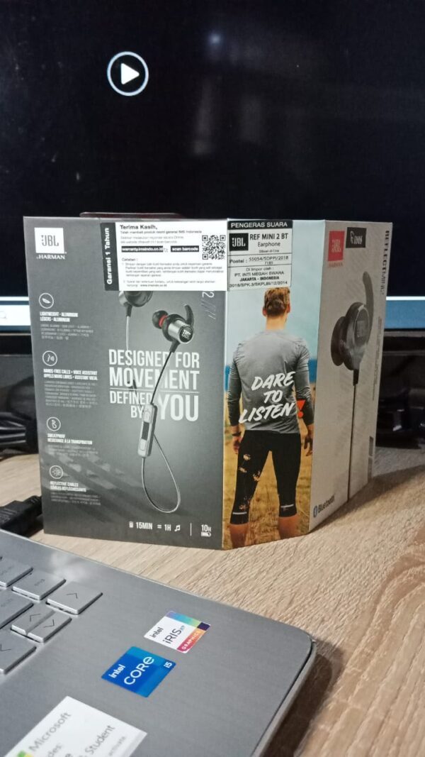 JBL - Reflect Mini 2 Lightweight Wireless Sport Headphones - Image 3